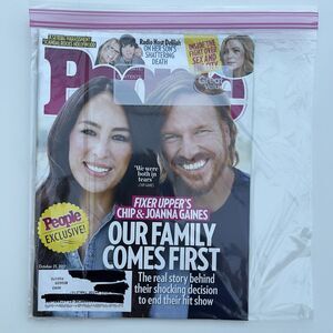 People Magazine October 23, 2017 Chip & Joanna Gaines